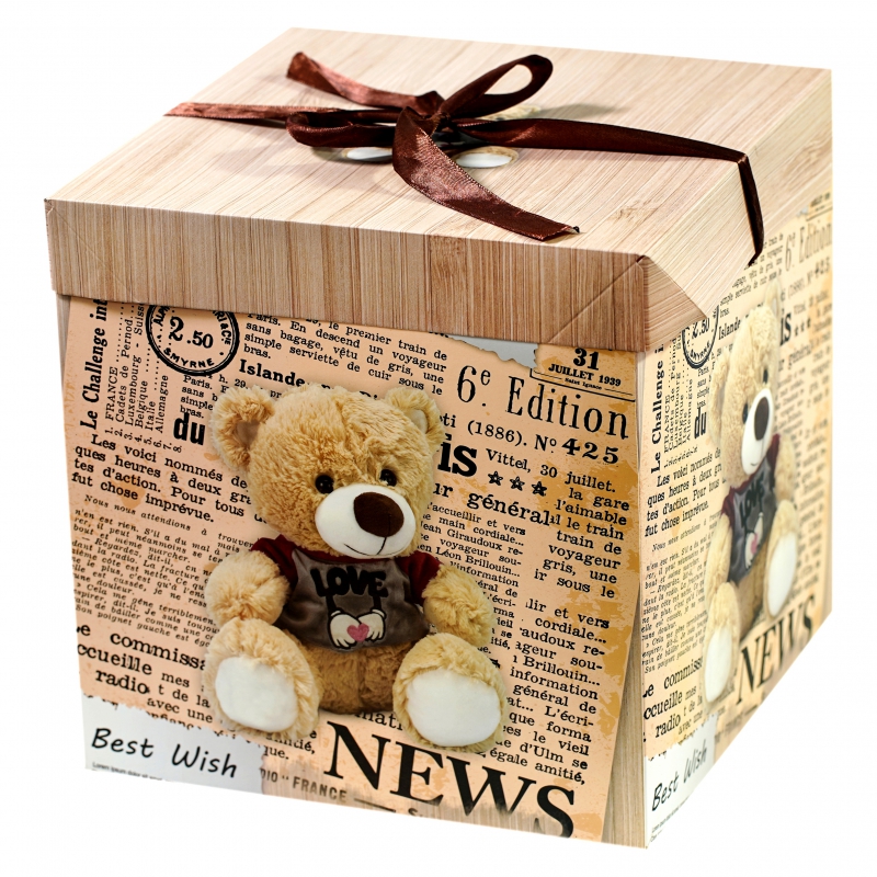 Տուփ Նվերի Հավաքվող Քառակուսի Մեծ 6